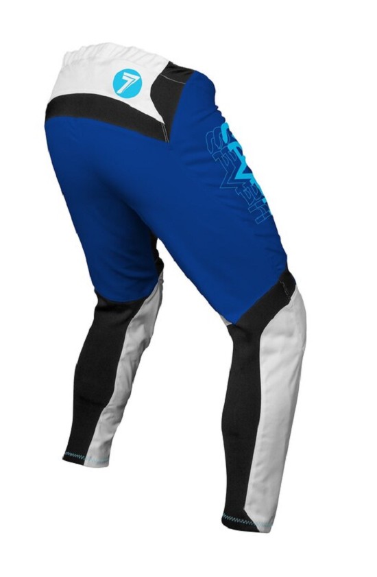 SEVEN Vox Surge Fahrradhose - Blau/Weiß