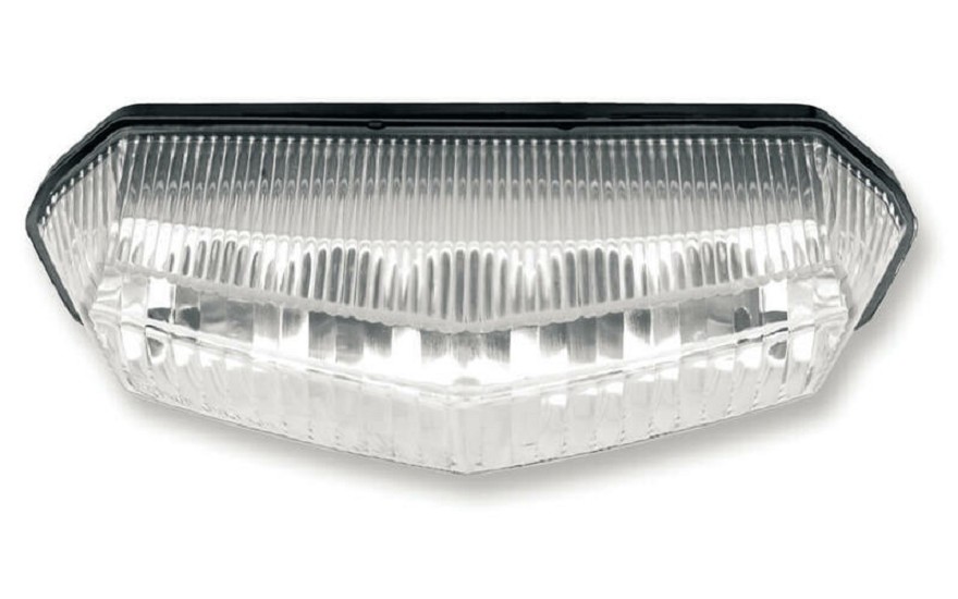 Rückleuchte X-Force Bihr abgedunkelt mit integrierten Blinkern, CE-homologiert Derbi Senda LED-RÜCKLEUCHTE TYP SENDA