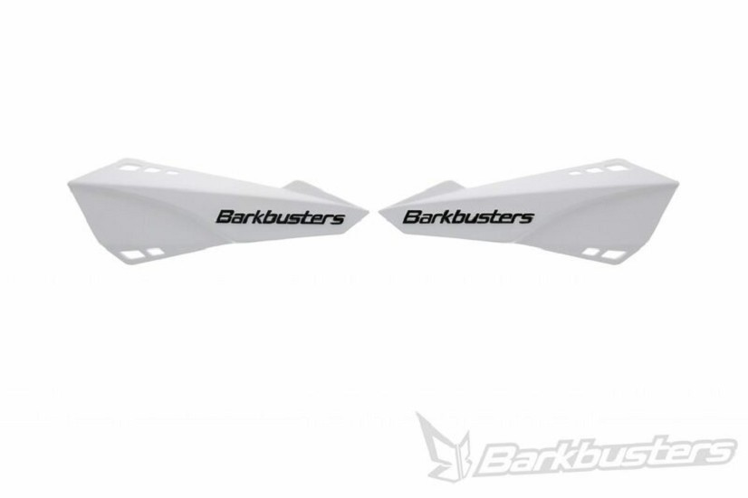 BARKBUSTERS Handschützer Ersatz-Kunststoff - Weiß BARKBUSTERS Fahrrad-Handschützer-Kit - Weiß