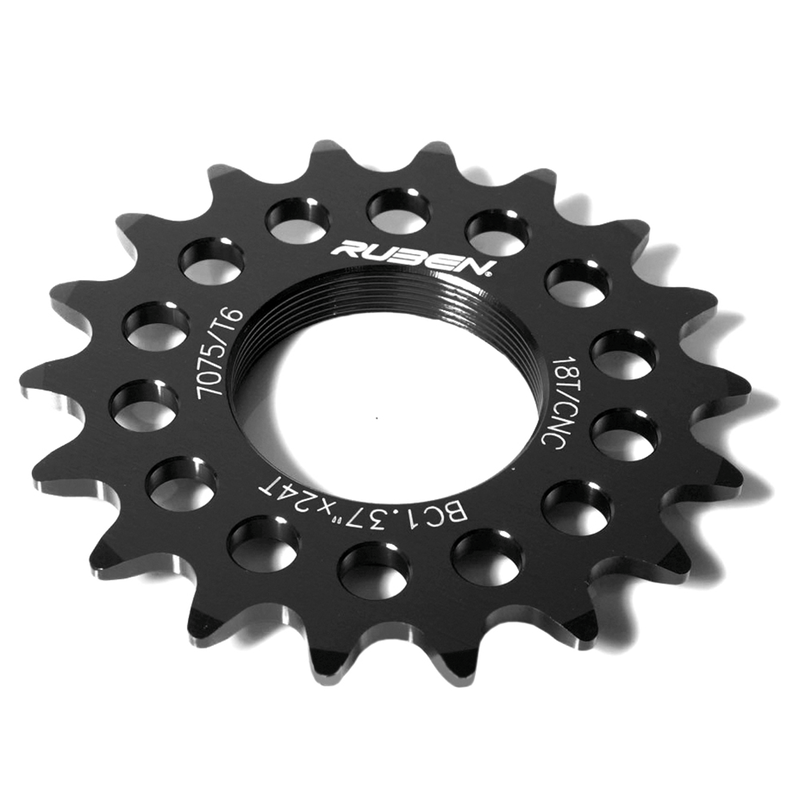 RUDER BERNA Bicycle Fixed Sprocket 14T - Black RUDER BERNA Bicycle Fixed Sprocket 14T - Black