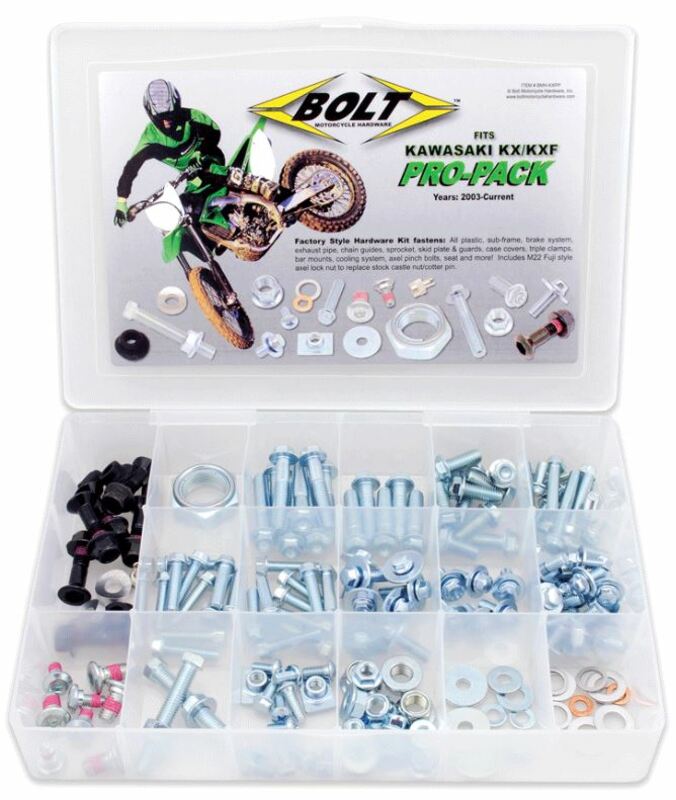 PRO-BOLT Set passend für Kawasaki KX/KX-F 125 bis 450