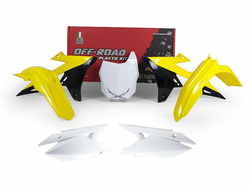 RACETECH Plastik-Kit Originalfarbe (2018) passend für Suzuki RM-Z450 RACETECH Plastik-Kit Originalfarbe (2018) passend für Suzuki RM-Z450