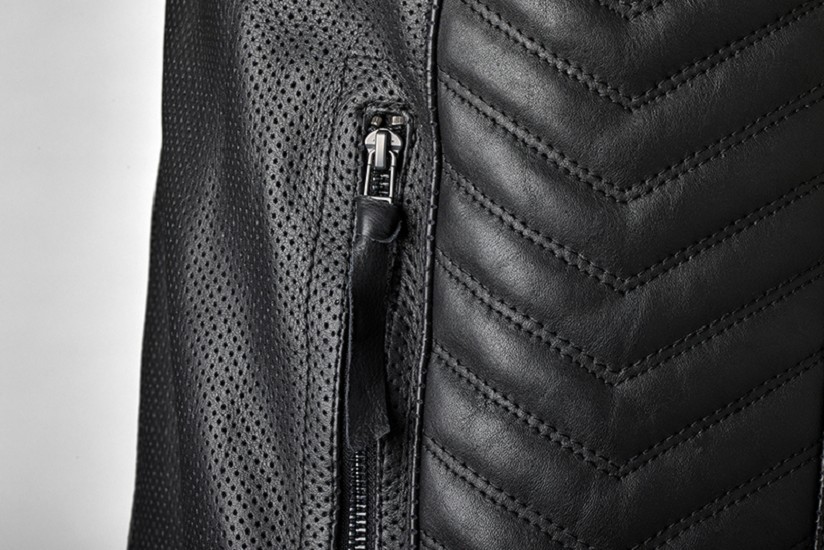 RST Roadster Air CE Lederjacke Herren - Schwarz