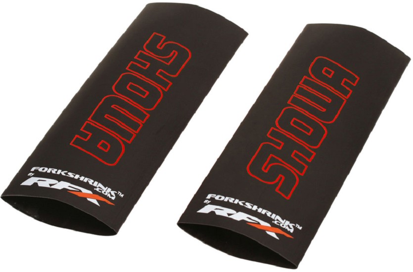 RFX Race Series Gabelschrumpfschlauch Oberer Gabelschutz mit Showa Logo - Rot