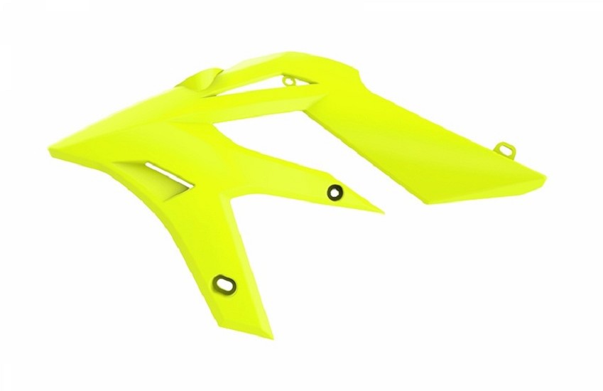 POLISPORT Kühlerspoiler seitlich - Neongelb Beta Xtrainer
