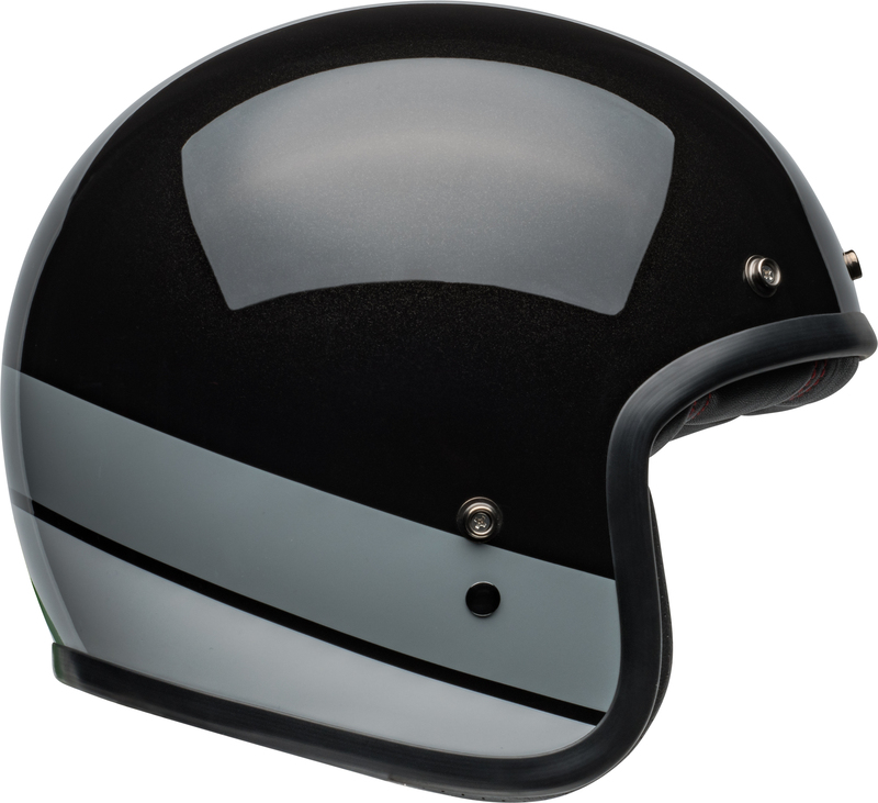 BELL Custom 500 Helm - Gloss Black Flake