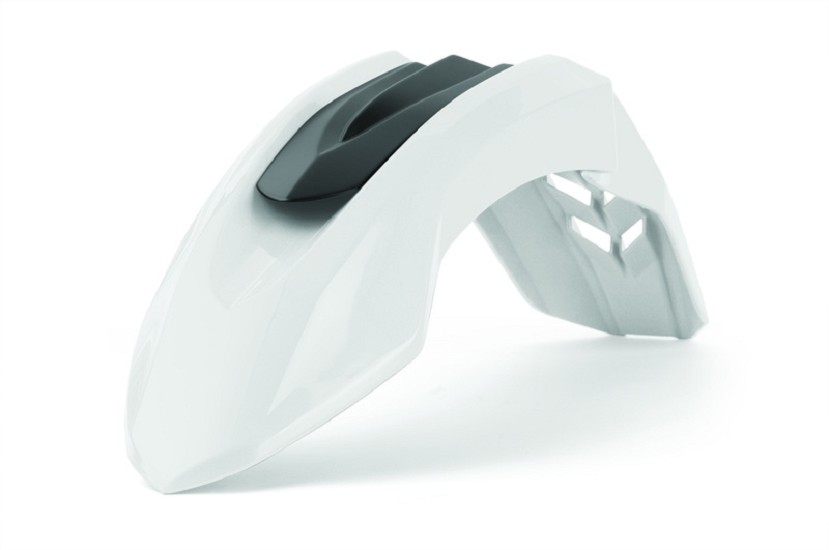 FRONT FENDER SM LINE WHITE WITH ADAPTERS