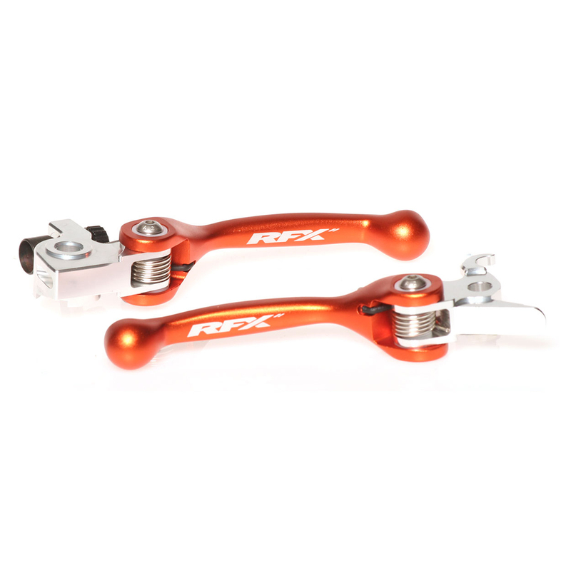 RFX Race Geschmiedeter flexibler Hebelsatz (Orange) - passend für KTM Diverse Brembo Bremsen / Brembo Kupplung RFX Race Geschmiedeter flexibler Hebelsatz (Orange) - passend für KTM Diverse Brembo Bremsen / Brembo Kupplung