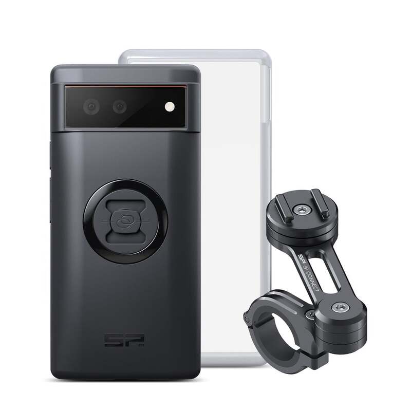 SP-CONNECT Moto Bundle fixed on Handlebar - Google Pixel 6 SP-CONNECT Moto Bundle fixed on Handlebar - Google Pixel 6