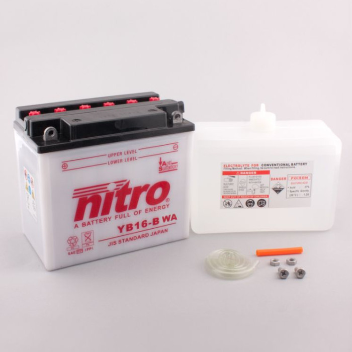 Batterie Nitro YB16-B 16AH WA Batterie Nitro YB16-B 16AH WA
