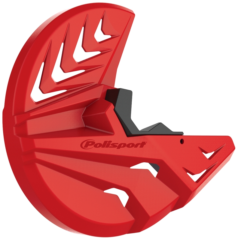 POLISPORT Front Disc Cover Red / Black
