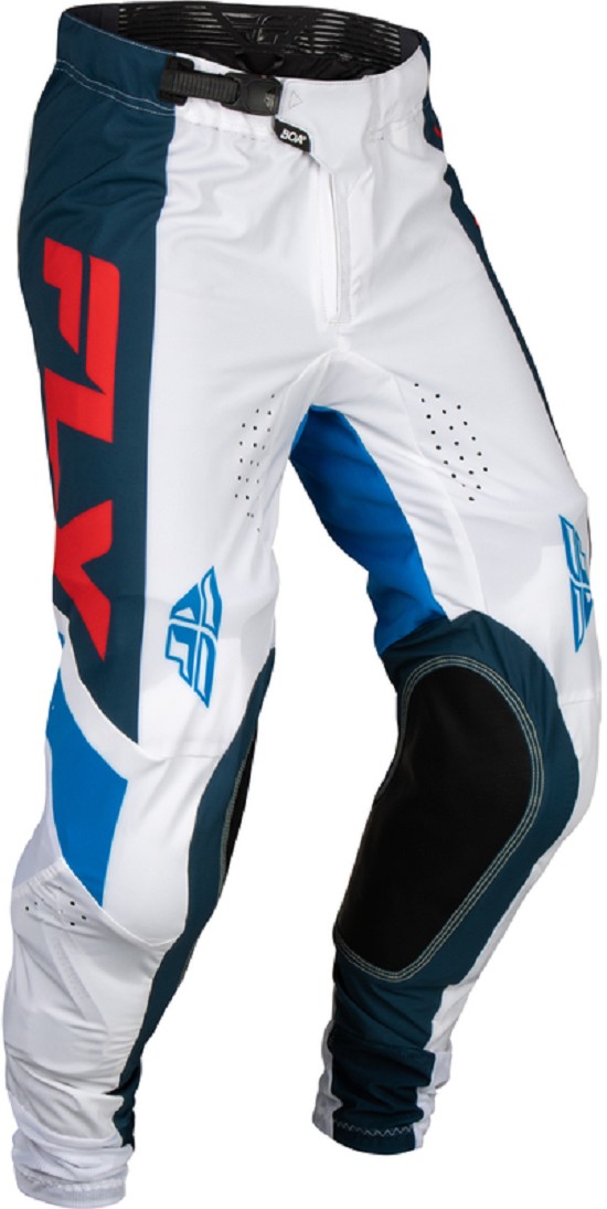 FLY RACING Lite Hose - Rot/Weiß/Navy