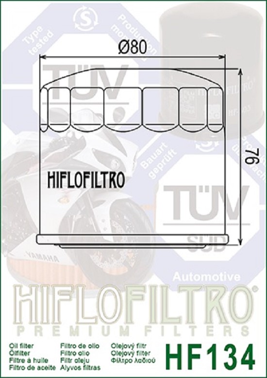 Hiflo Ölfilter HF134