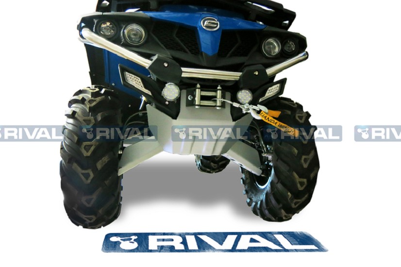 RIVAL Unterfahrschutz Komplett-Kit - Aluminium CF Moto CForce 500