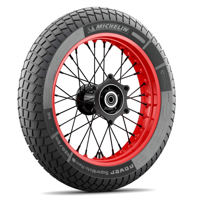 MICHELIN Reifen POWER SUPERMOTO RAIN 120/75 R 16,5 NHS TL
