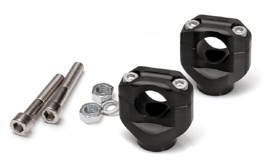 LSL Klemmbock-Kit 28,6mm, passend für Yamaha MT-10 16-, schwarz
