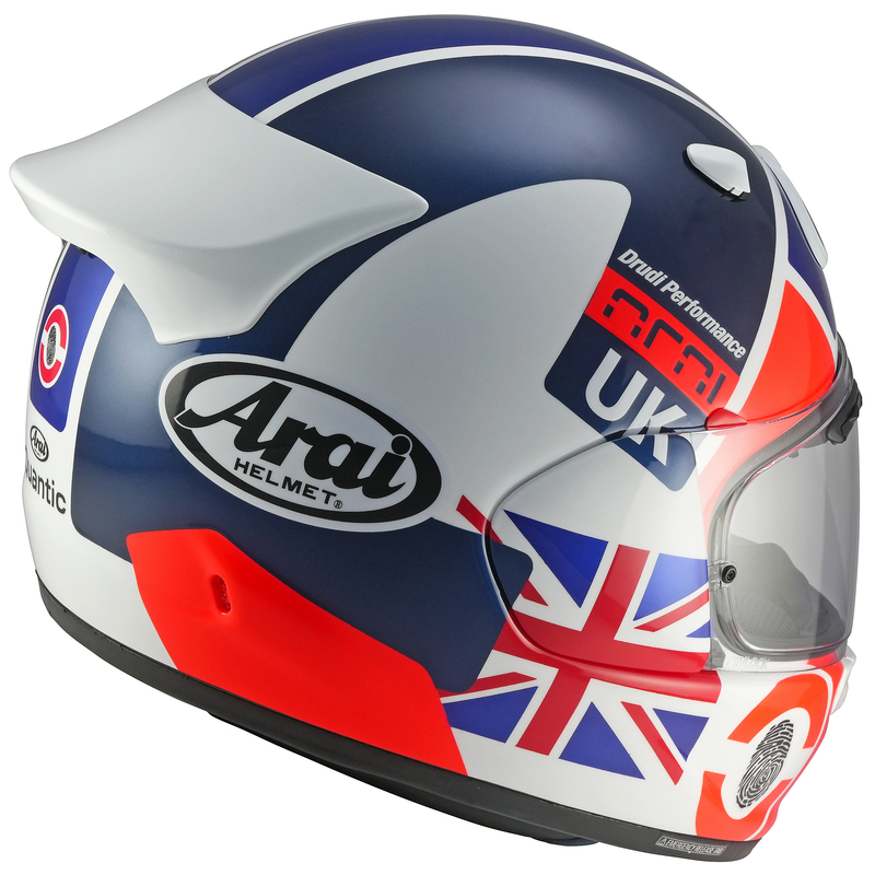 ARAI QUANTIC Nation UK Helm - Multicolor