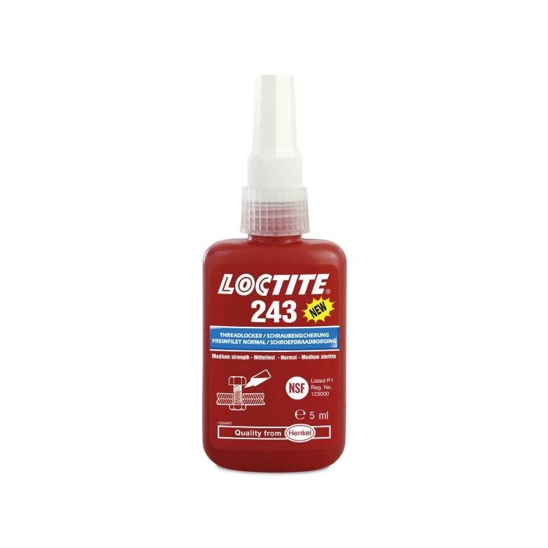 LOCTITE 243 Mittelfeste Schraubensicherung - 5ml Flasche