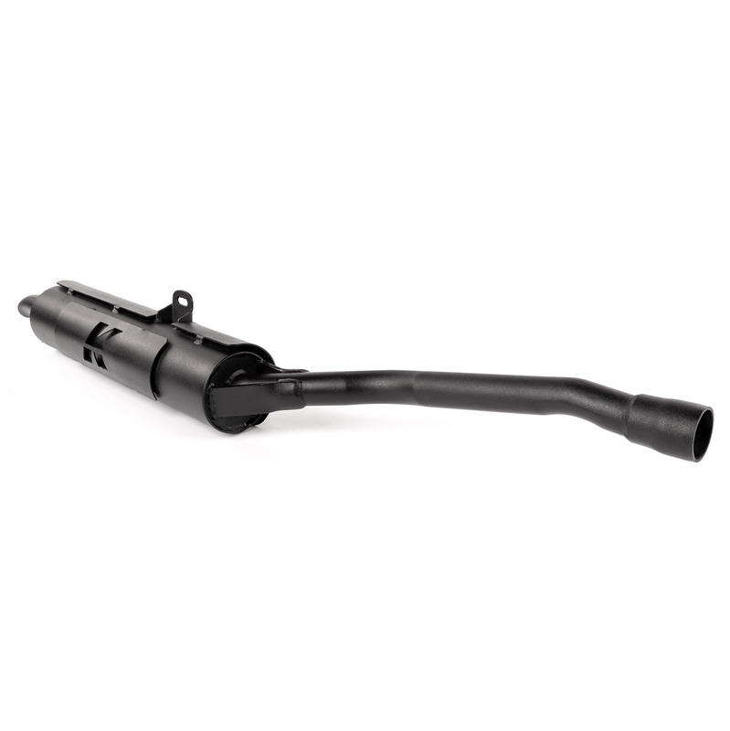 KIMPEX Bolt-On Endtopf Stahl Schwarz