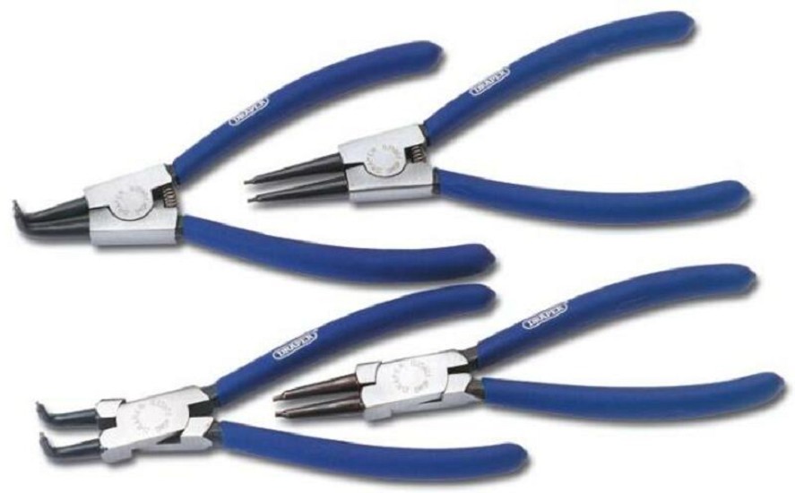 DRAPER Satz Circlips® Sicherungsringzangen 4-teilig DRAPER Satz Circlips® Sicherungsringzangen 4-teilig