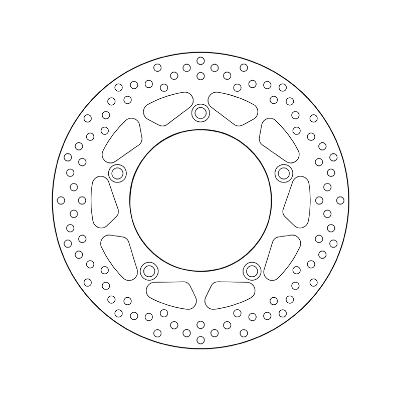 BREMBO Serie Oro rund starr Bremsscheibe