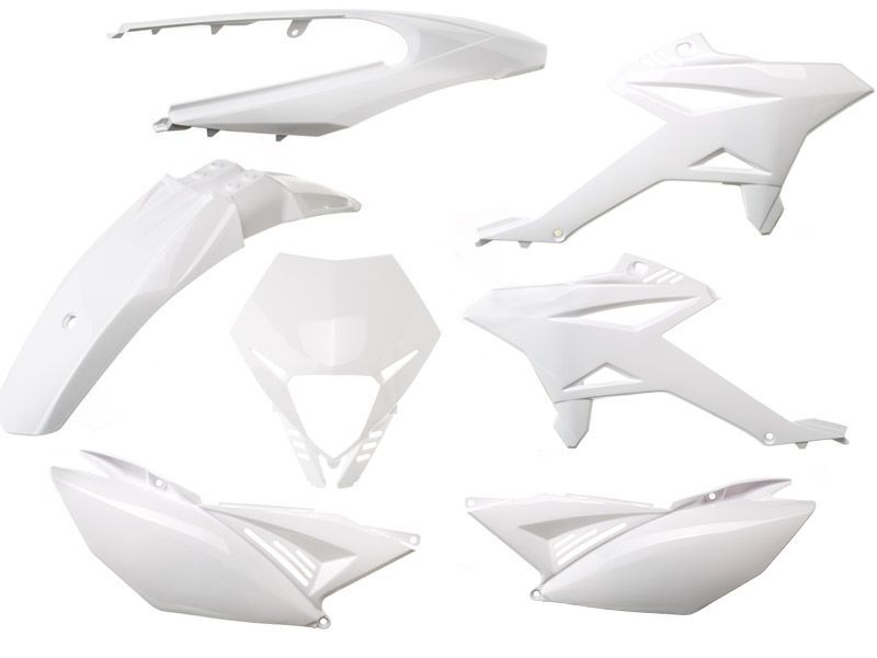O PARTS Kunststoff-Kit Weiß glänzend - Beta RR 50 (11-20)