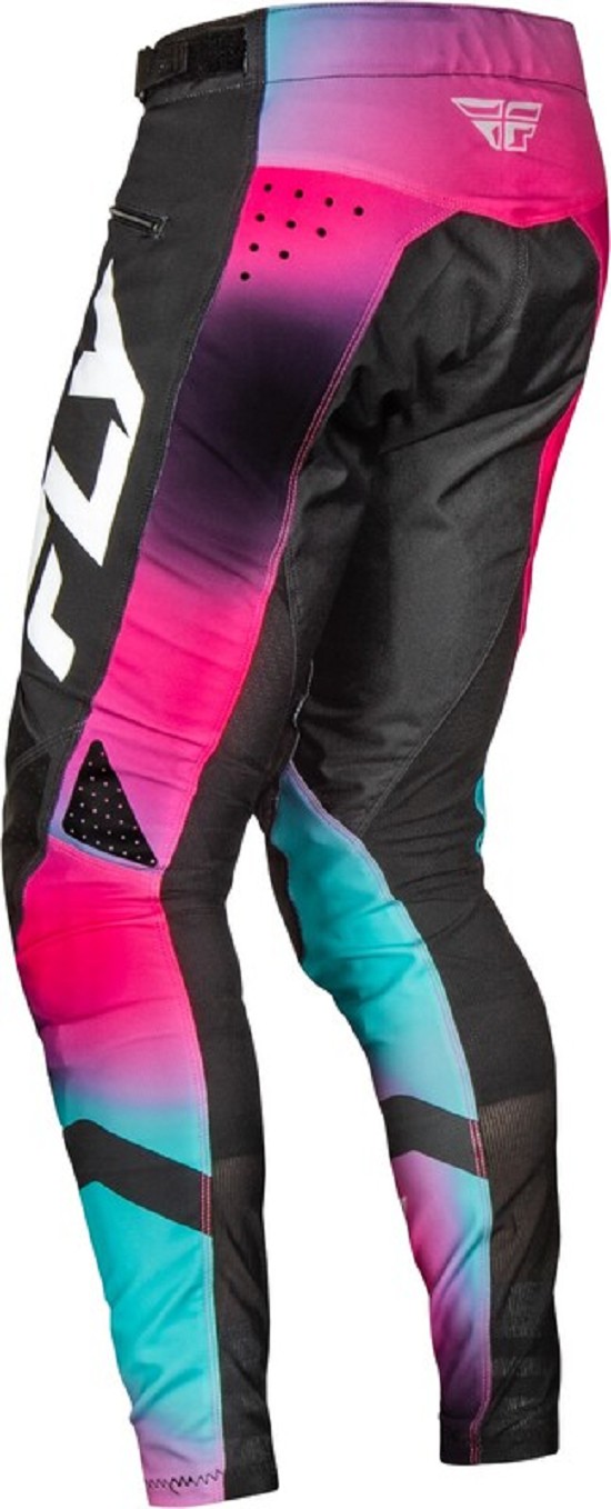 FLY RACING Rayce Jugend Fahrradhose - Fuschia/Schwarz/Teal