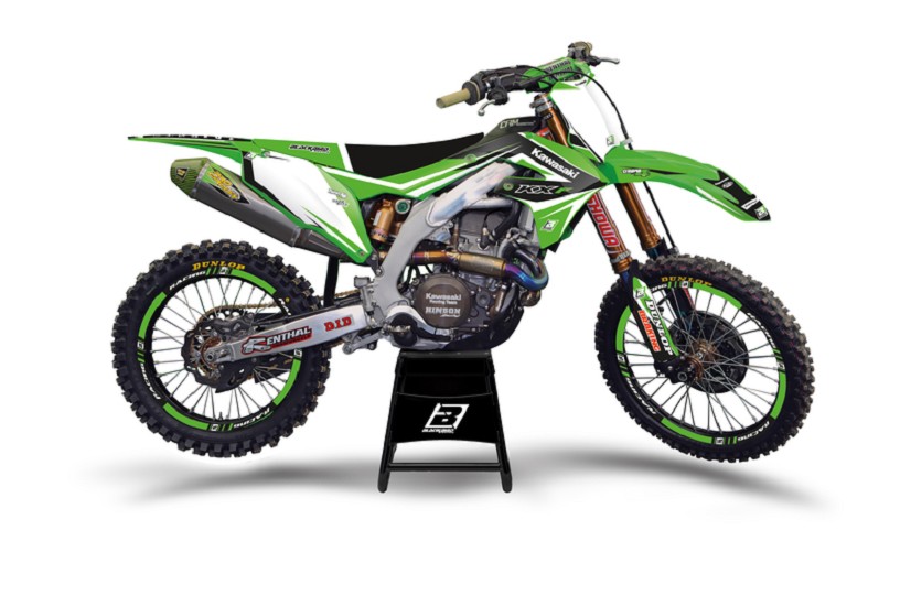 BLACKBIRD Dream 4 Graphic Kit - passend für Kawasaki KX85