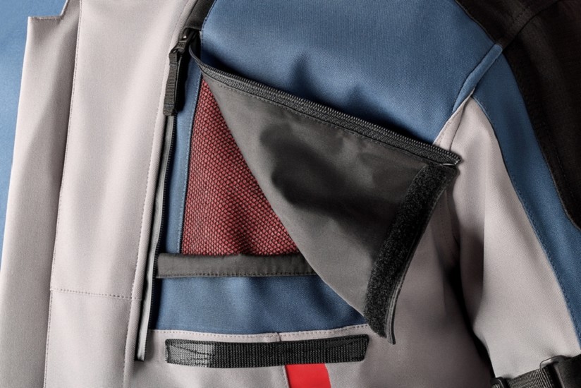 RST Pro Series Vulcan CE Textil-Jacke - Silber/Blau RST Pro Series Vulcan CE Textil-Jacke - Silber/Blau
