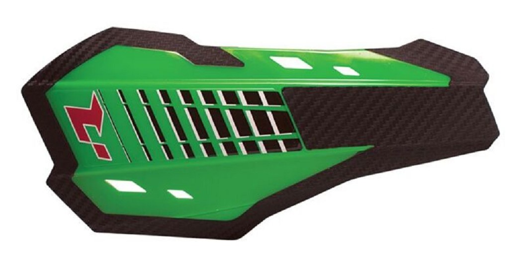RACETECH HP2 Handschützer Ersatzabdeckungen KXF Grün