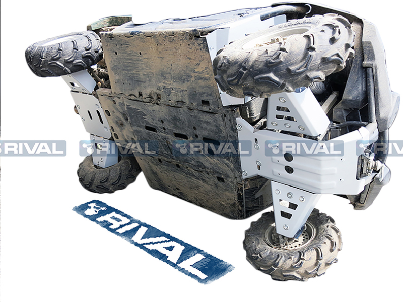 RIVAL Unterfahrschutz Komplett-Kit - Aluminium passend für Yamaha Viking
