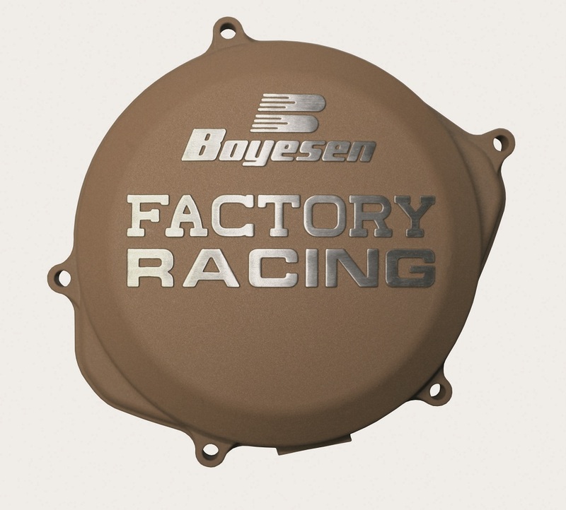 BOYESEN Factory Racing Kupplungsdeckel Magnesium passend für Yamaha YZ125