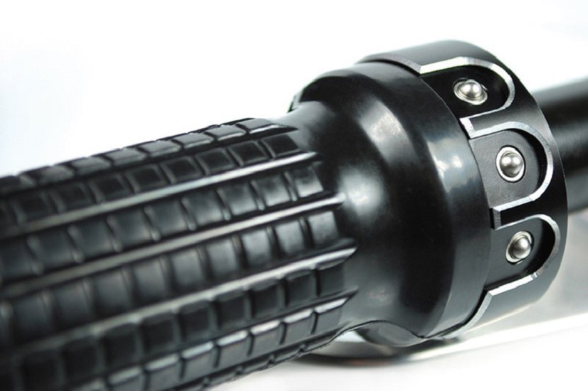 MOTOGADGET mo.Switch Mini Tasterarmatur, 22mm Schwarz/Silber