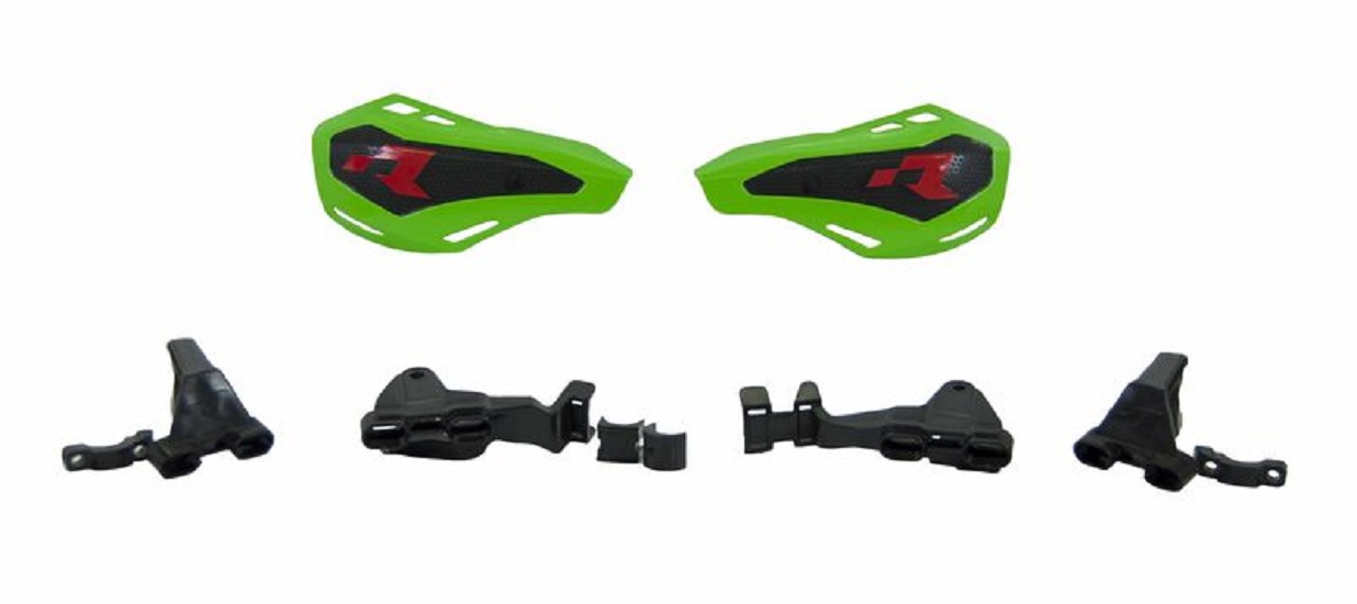 RACETECH HP1 Handprotektoren grün