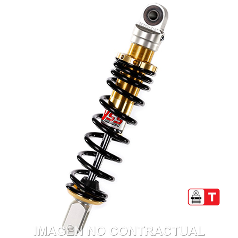 Federbein E302-Serie Mono hinten passend für Malaguti Euro 2 (94-11), F12 Phantom AC/LC OE302-250T-01AL-38 Federbein E302-Serie Mono hinten passend für Malaguti Euro 2 (94-11), F12 Phantom AC/LC OE302-250T-01AL-38