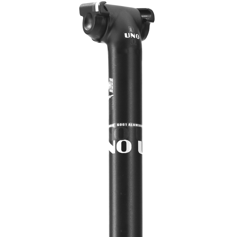 UNO TS 643 Bicycle Seatpost - 350mm Ø30.9 Black UNO TS 643 Bicycle Seatpost - 350mm Ø30.9 Black
