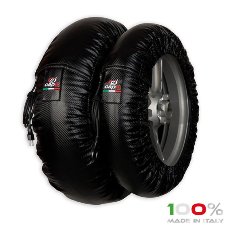 CAPIT Suprema Spina Reifenwärmer Schwarz (110-70/17'' / 140-70/17'')