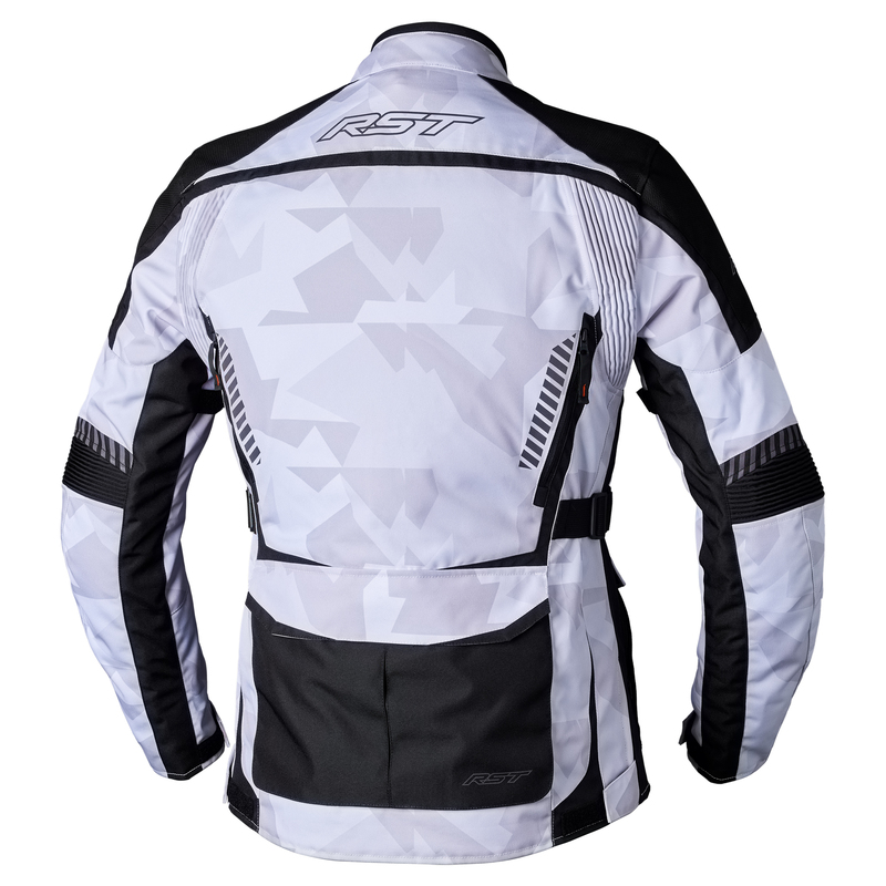RST Maverick EVO CE Textil-Jacke Herren - Schwarz/Silber