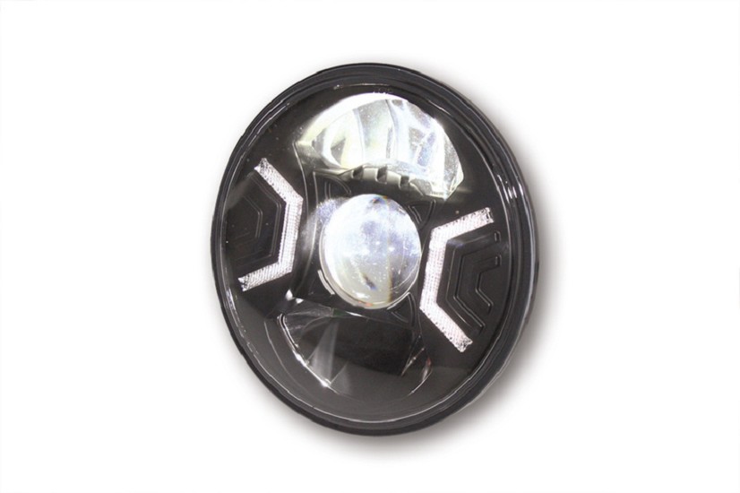 HIGHSIDER LED-Hauptscheinwerfereinsatz Typ 2, 7 Zoll, sw