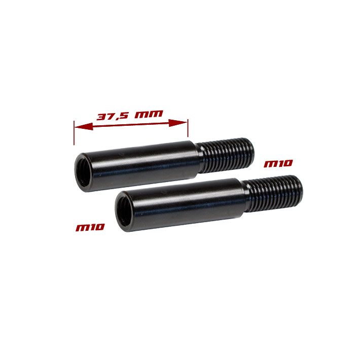 Blinkerverlängerung Stahl M10 auf M10 x 1.25 Blinkerverlängerung Stahl M10 auf M10 x 1.25