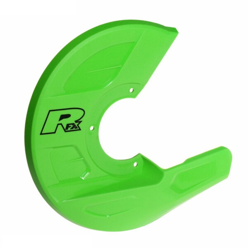 RFX Pro Scheiben- und Bremssattelschutz (Grün) Universal passend für RFX Scheibenschutzhalterungen