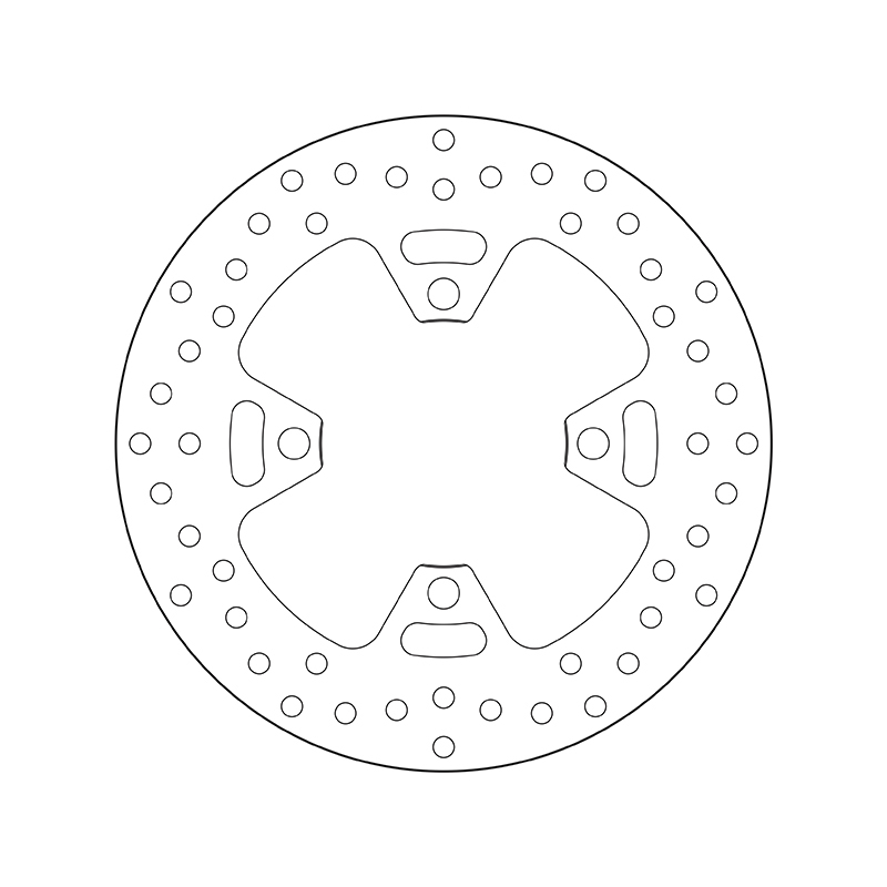 BREMBO Serie Oro rund starr Bremsscheibe