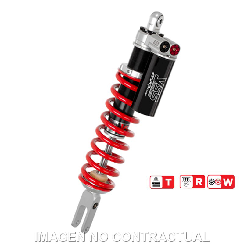 Federbein G456-Serie Mono hinten passend für KTM SX 125 (05-11) MG456-410TRW-10-858F Federbein G456-Serie Mono hinten passend für KTM SX 125 (05-11) MG456-410TRW-10-858F