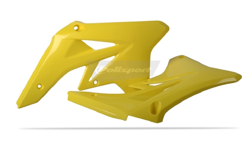 POLISPORT Kühlerspoiler seitlich RMZ250 07-09 Gelb