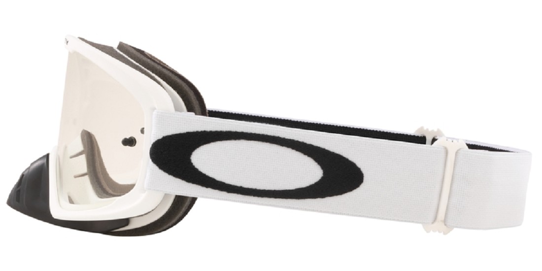OAKLEY O Frame 2.0 Pro MX Goggle Matte White Clear Lens OAKLEY O Frame 2.0 Pro MX Goggle Matte White Clear Lens