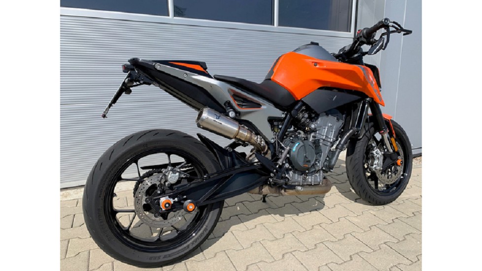 IXRACE MK2 Endschalldämpfer passend für KTM 790 Duke, 18- (Euro 4)