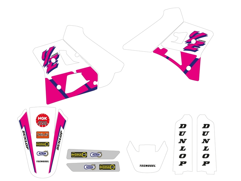 TECNOSEL Complet Set OEM passend für Yamaha 1992