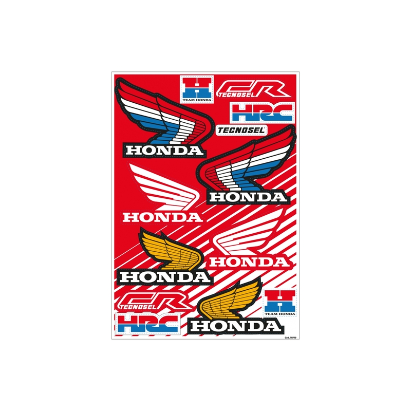 TECNOSEL Stickers Vintage passend für Honda