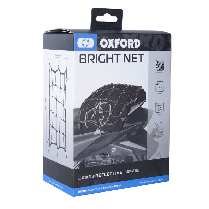 REFLECTIVE CARGO NET BLACK/REFLECTIVE