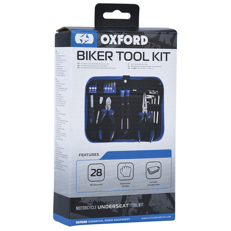 OXFORD Biker Werkzeugsatz 28-teilig